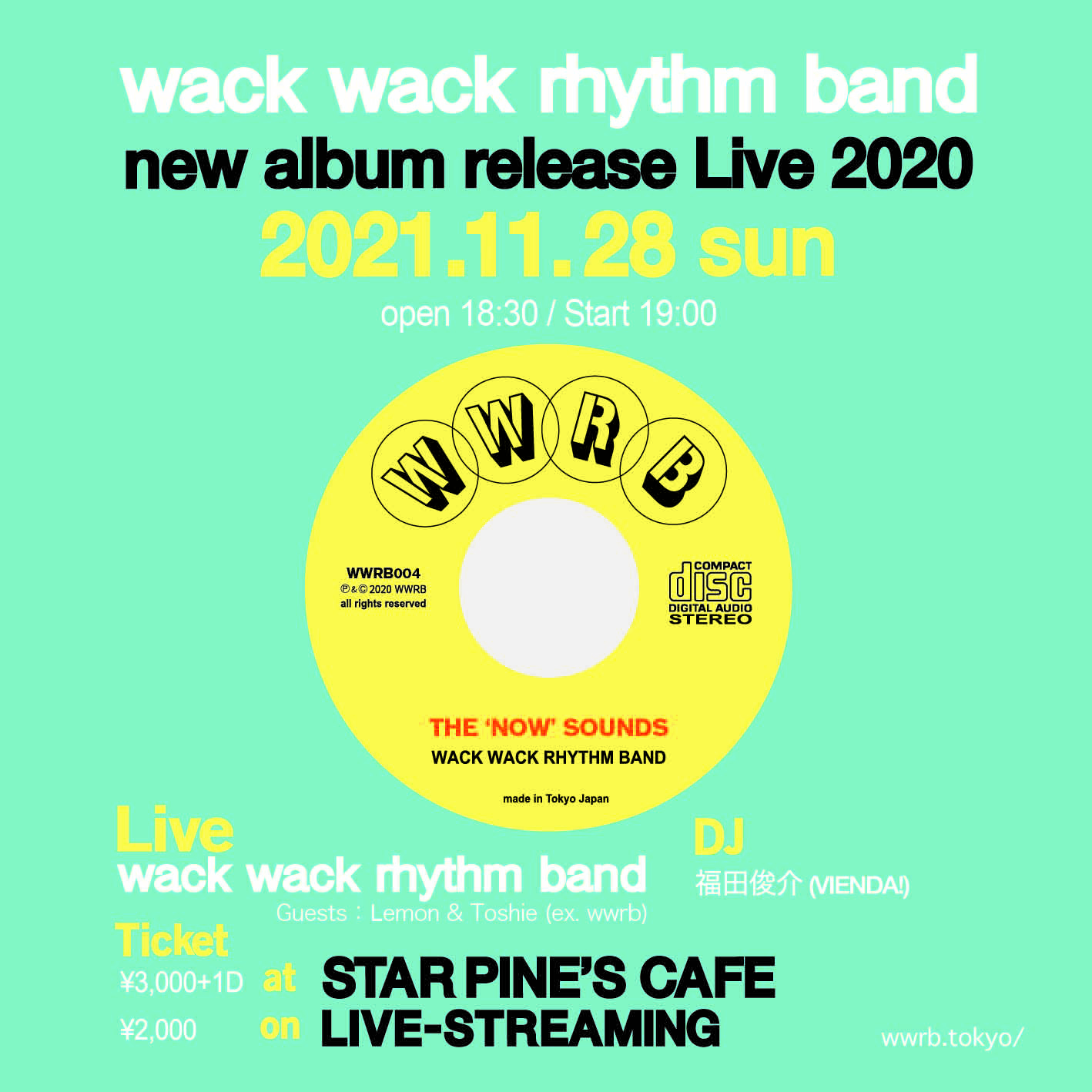 wwrb.tokyo | wack wack rhythm band official web site